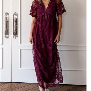 Lace Maxi Dress